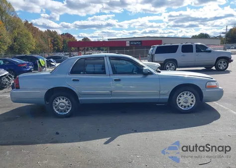 2004 Mercury Grand Marquis Gs from USA, damaged, VIN 2MEFM74WX4X621886